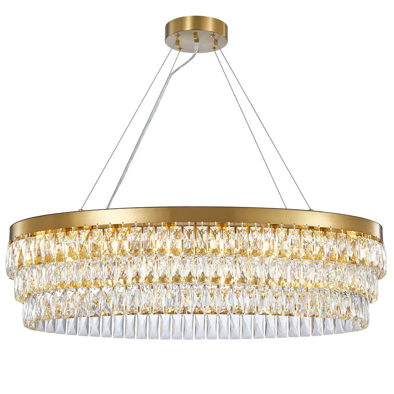 Люстра Melanie Crystal Chandelier Золотой Люстра Melanie Crystal Chandelier Золотой в Тюмени | Loft Concept