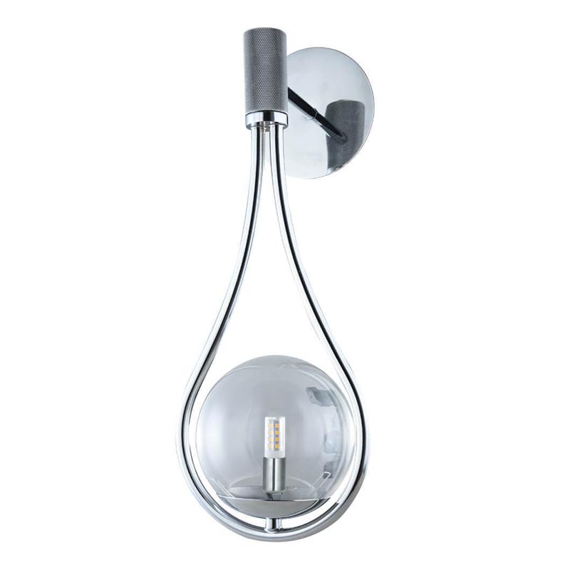 Бра B.LUX C Ball chrome Хром Прозрачный Бра B.LUX C Ball chrome Хром Прозрачный в Тюмени | Loft Concept