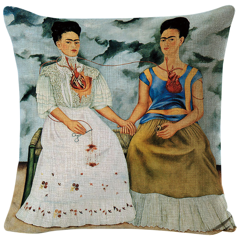 Декоративная подушка Frida Kahlo 7 Мульти Декоративная подушка Frida Kahlo 7 Мульти в Тюмени | Loft Concept