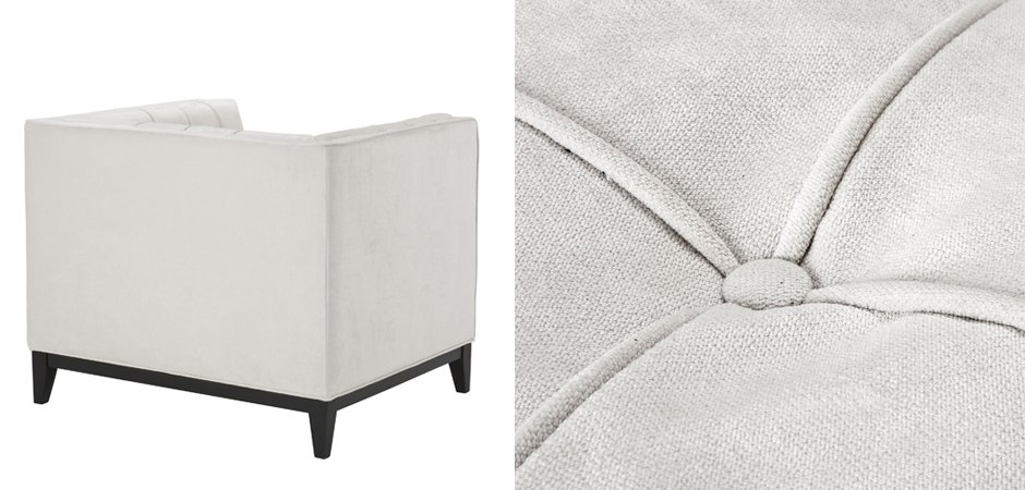 Кресло Eichholtz Chair Aldgate Ecru Кресло Eichholtz Chair Aldgate Ecru - Loft-Concept в Тюмени