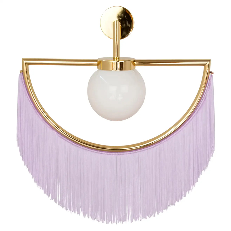Бра Wink Wall Lamp by Masquespacio for Houtique Lila Золотой Сиреневый Бра Wink Wall Lamp by Masquespacio for Houtique Lila Золотой Сиреневый в Тюмени | Loft Concept