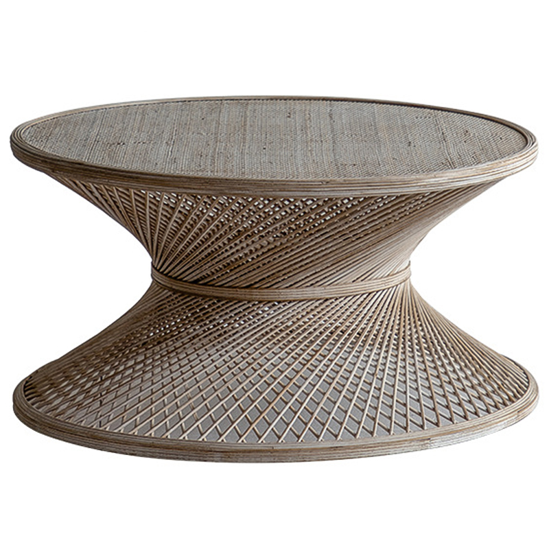 Кофейный стол Zaire Wicker Coffee Table Light Древесина Кофейный стол Zaire Wicker Coffee Table Light Древесина в Тюмени | Loft Concept