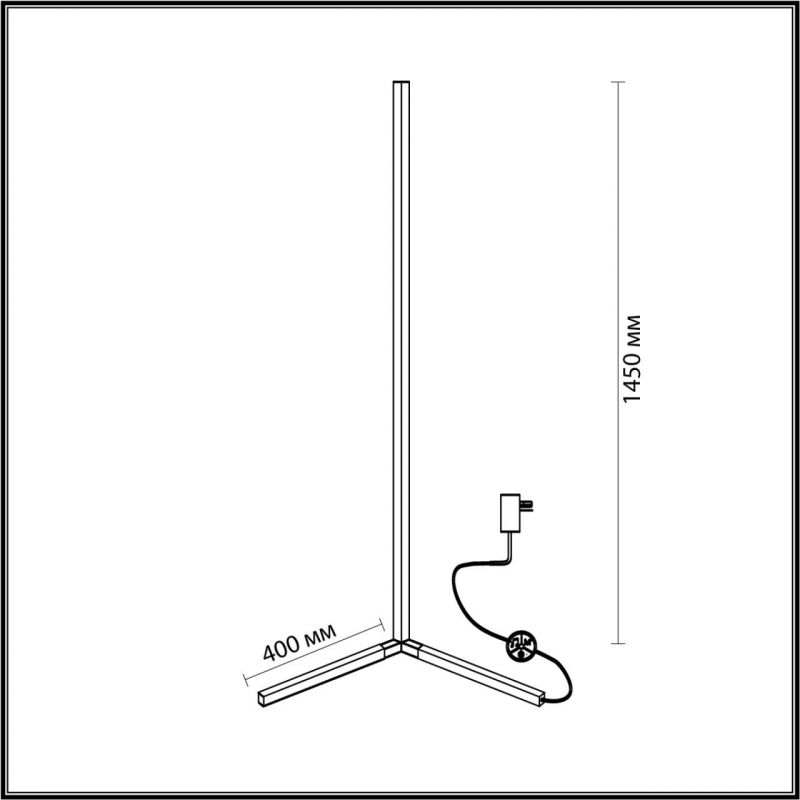 Торшер Светодиодный Trumpet tube 145см Торшер Светодиодный Trumpet tube 145см в Тюмени