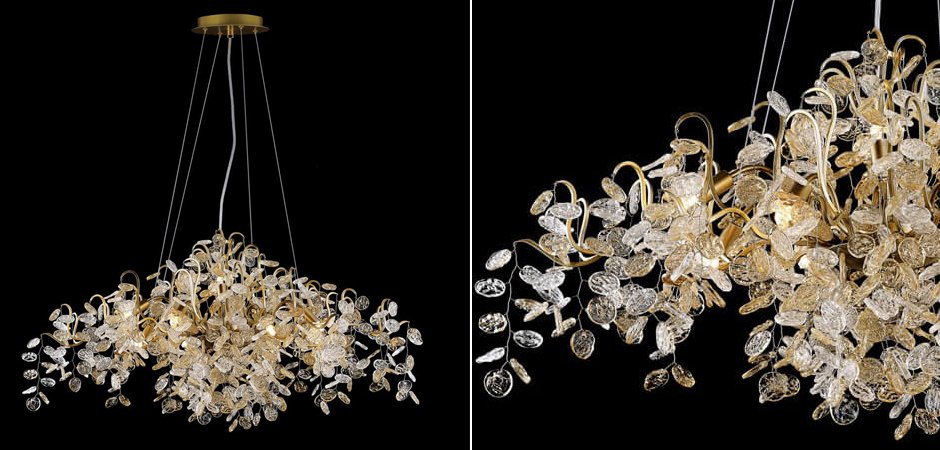 Люстра FAIRYTREE Chandelier Gold 9 Люстра FAIRYTREE Chandelier Gold 9 - Loft-Concept в Тюмени