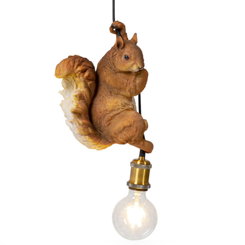 Подвесной светильник Белка Red Squirrel Коричневый Подвесной светильник Белка Red Squirrel Коричневый в Тюмени | Loft Concept