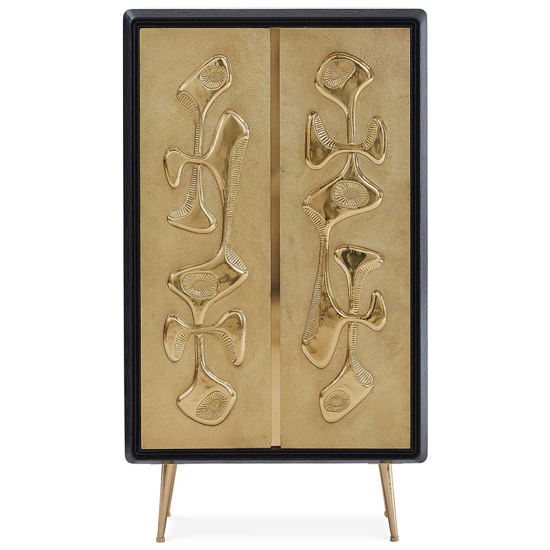 Шкаф Reform Accent Cabinet Золотой Черный Шкаф Reform Accent Cabinet Золотой Черный в Тюмени | Loft Concept