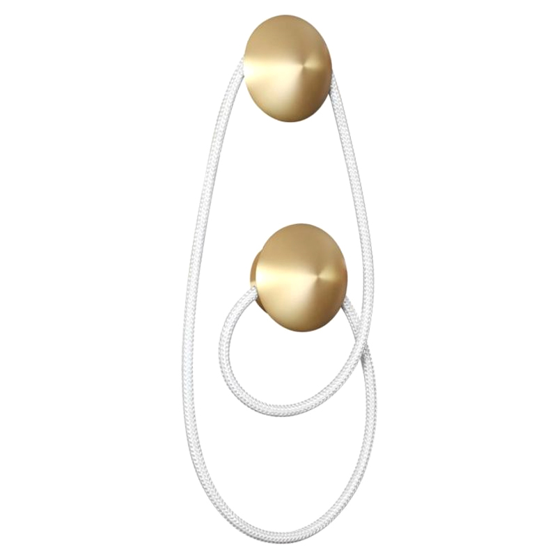 Бра Золотой LUKE LAMPCO TRACER LAMP с двумя крепежными планками Золотой Белый Бра Золотой LUKE LAMPCO TRACER LAMP с двумя крепежными планками Золотой Белый в Тюмени | Loft Concept