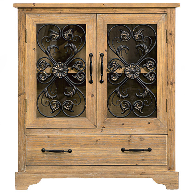 Комод Rosaire Provence Wood Chest of Drawers Древесина Черный Прозрачное Стекло Комод Rosaire Provence Wood Chest of Drawers Древесина Черный Прозрачное Стекло в Тюмени | Loft Concept