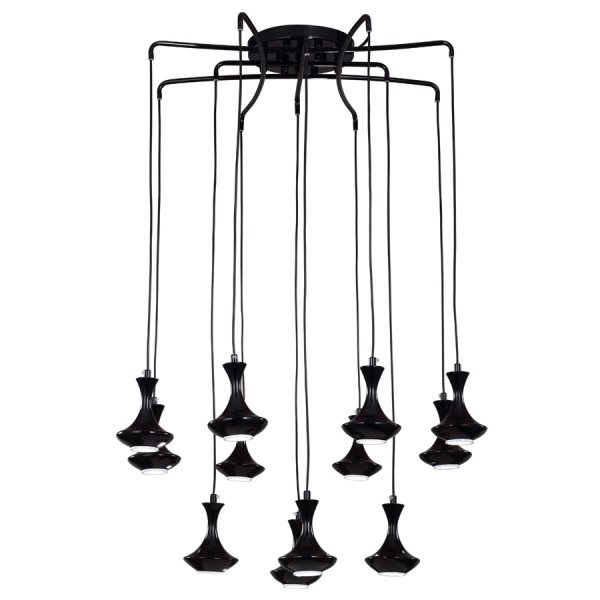 Люстра Tracery Pendant Black Черный Люстра Tracery Pendant Black Черный в Тюмени | Loft Concept