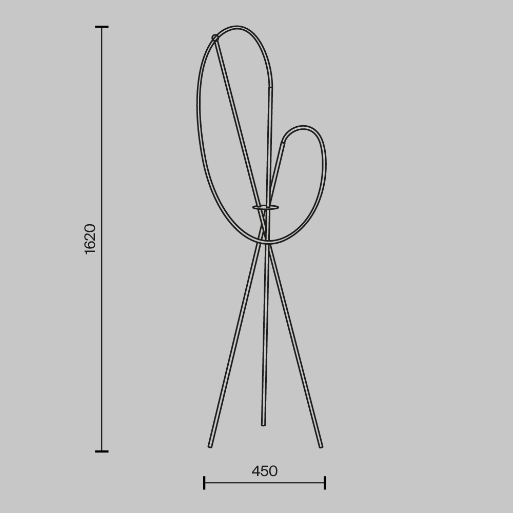 Напольный светильник Crochet 3000К 36Вт в Тюмени