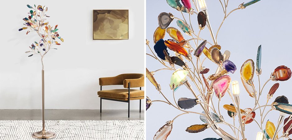 Торшер Sprigs of Agate Floor Lamp Торшер Sprigs of Agate Floor Lamp - Loft-Concept в Тюмени