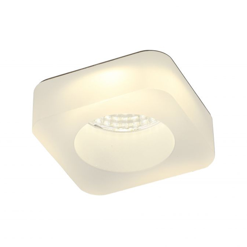 Квадратный светодиодный спот Embedded Light White Белый Квадратный светодиодный спот Embedded Light White Белый в Тюмени | Loft Concept