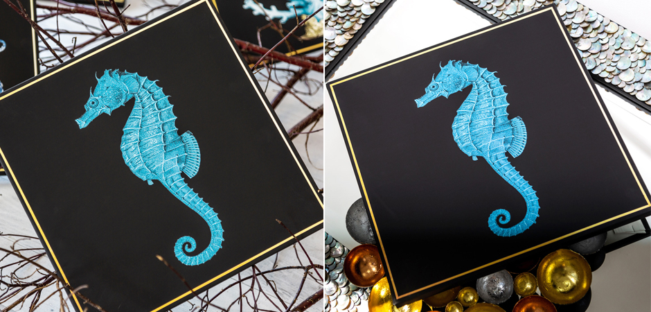 Постер Blue Sea Horse Poster Постер Blue Sea Horse Poster - Loft-Concept в Тюмени