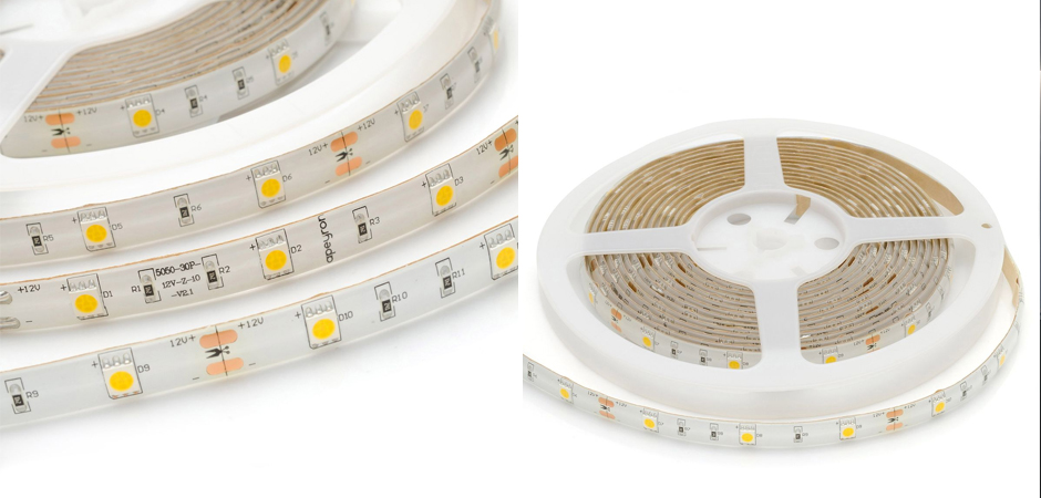 Светодиодная влагозащищенная лента 7,2W/m 30Led/m 5050SMD дневной белый 5M Светодиодная влагозащищенная лента 7,2W/m 30Led/m 5050SMD дневной белый 5M - Loft-Concept в Тюмени