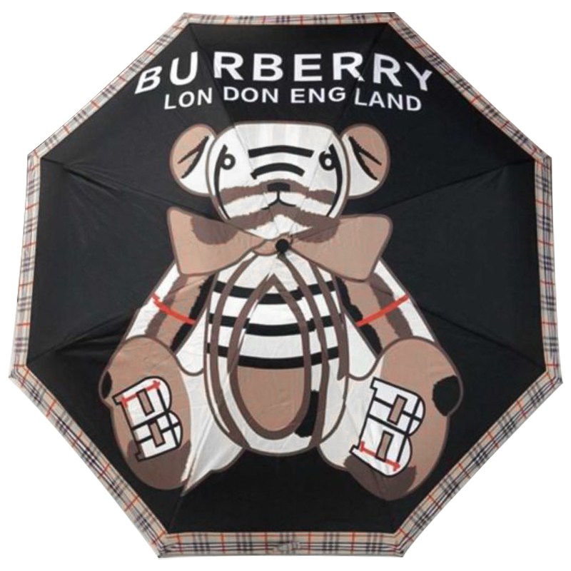 Зонт раскладной BURBERRY дизайн 005 Черный цвет Черный Коричневый Бежевый Зонт раскладной BURBERRY дизайн 005 Черный цвет Черный Коричневый Бежевый в Тюмени | Loft Concept