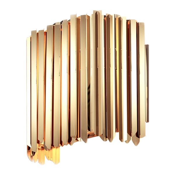 Бра Grace Lightning Facet Wall Lamp Глянцевое золото Бра Grace Lightning Facet Wall Lamp Глянцевое золото в Тюмени | Loft Concept