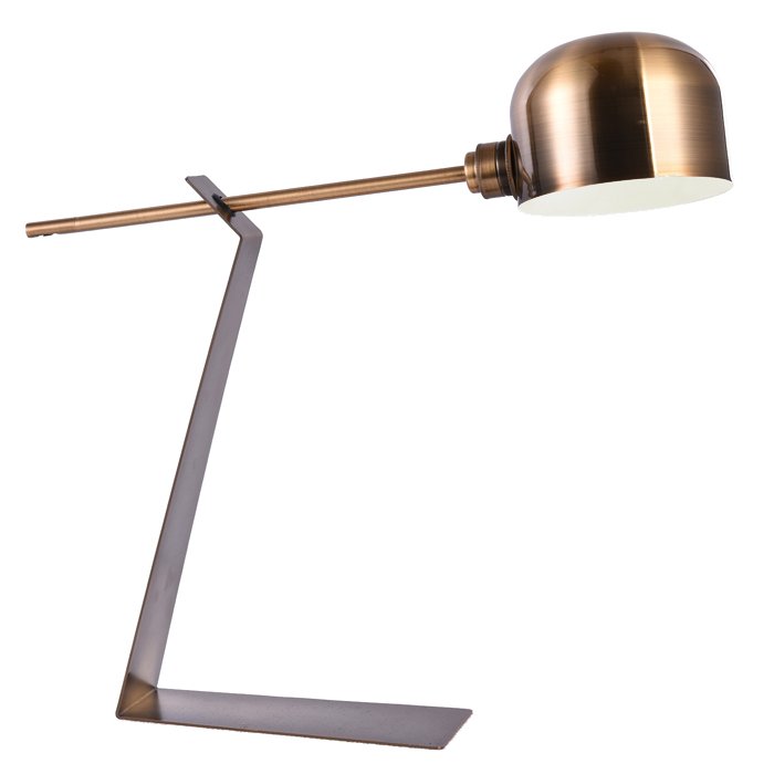 Рабочая лампа Brass Loft Table Lamp II Латунь Рабочая лампа Brass Loft Table Lamp II Латунь в Тюмени | Loft Concept