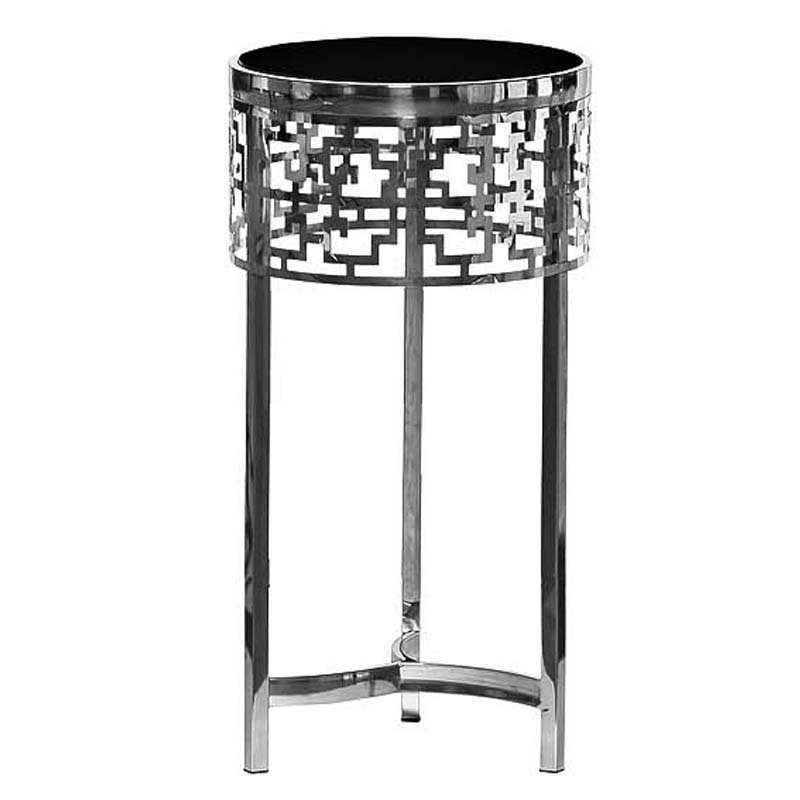 Подставка Yen Geometry silver 70 Серебряный Подставка Yen Geometry silver 70 Серебряный в Тюмени | Loft Concept