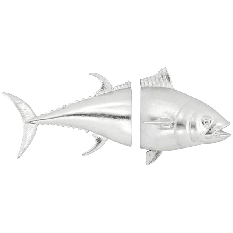 Аксессуар на стену Tuna Bisc. Silverleaf Серебряный Аксессуар на стену Tuna Bisc. Silverleaf Серебряный в Тюмени | Loft Concept