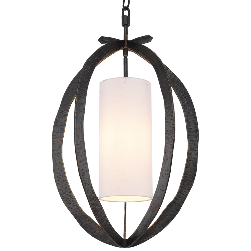 Подвесной светильник Eichholtz Chandelier Luciano bronze Темная бронза Белый Подвесной светильник Eichholtz Chandelier Luciano bronze Темная бронза Белый в Тюмени | Loft Concept
