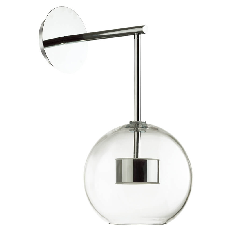 Бра Transparent Bubble Sconce chromium Прозрачный Хром Бра Transparent Bubble Sconce chromium Прозрачный Хром в Тюмени | Loft Concept