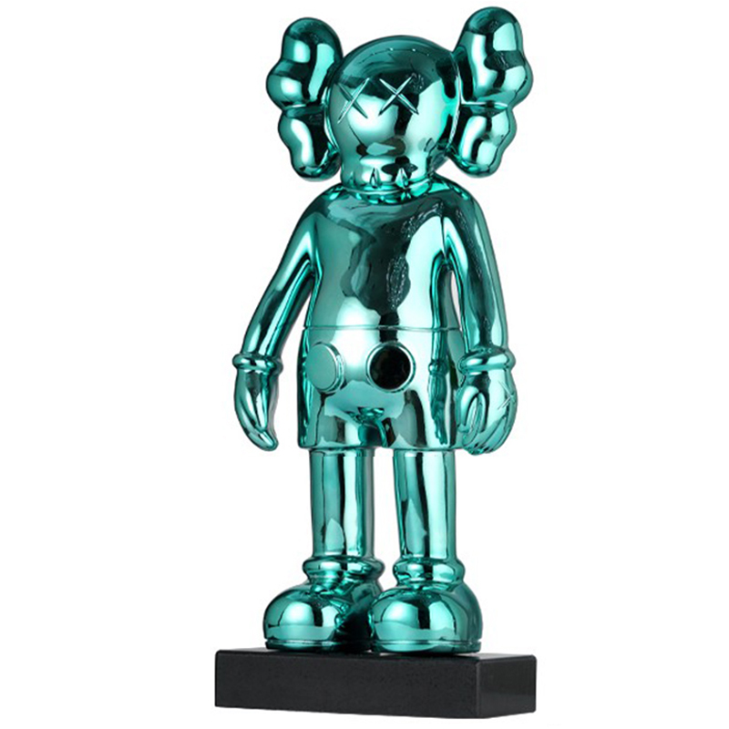 Статуэтка KAWS Turquoise on stand Бирюзовый Статуэтка KAWS Turquoise on stand Бирюзовый в Тюмени | Loft Concept