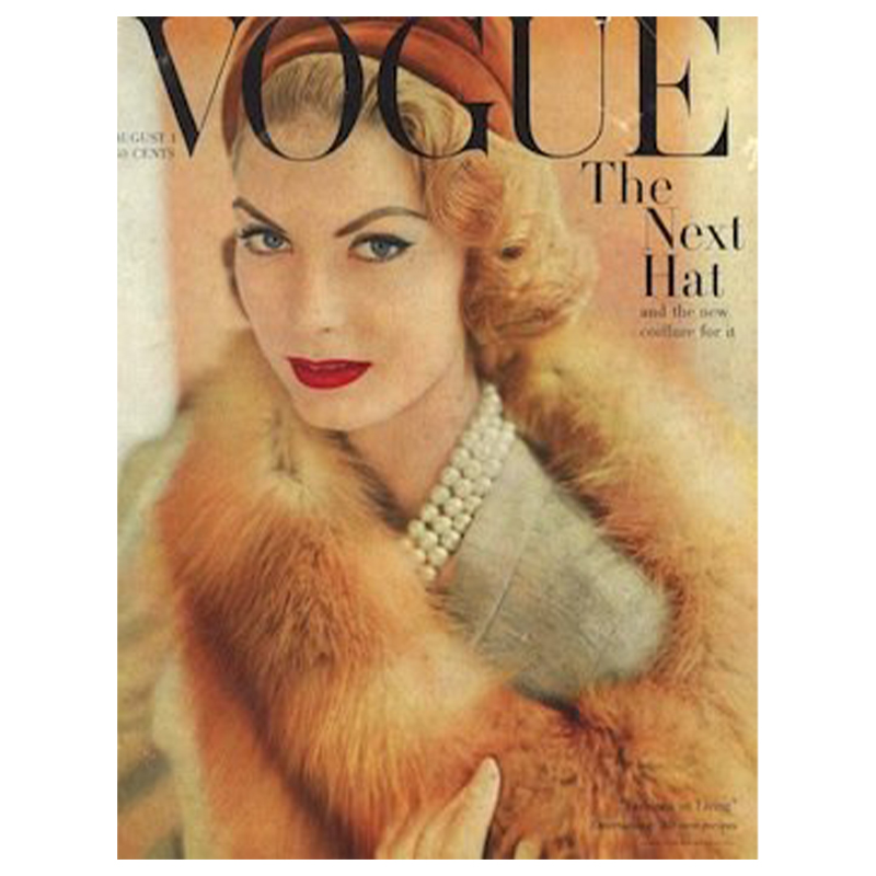 Постер Vogue Cover 1957 August Постер Vogue Cover 1957 August в Тюмени | Loft Concept