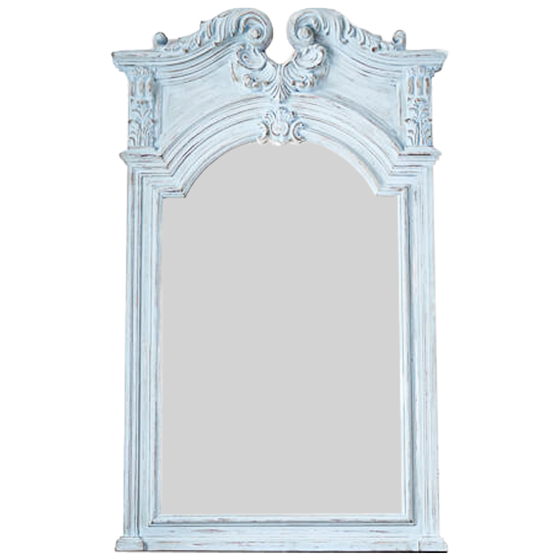 Зеркало Lupescu Mirror Pastel Blue Винтажный голубой Зеркало Lupescu Mirror Pastel Blue Винтажный голубой в Тюмени | Loft Concept