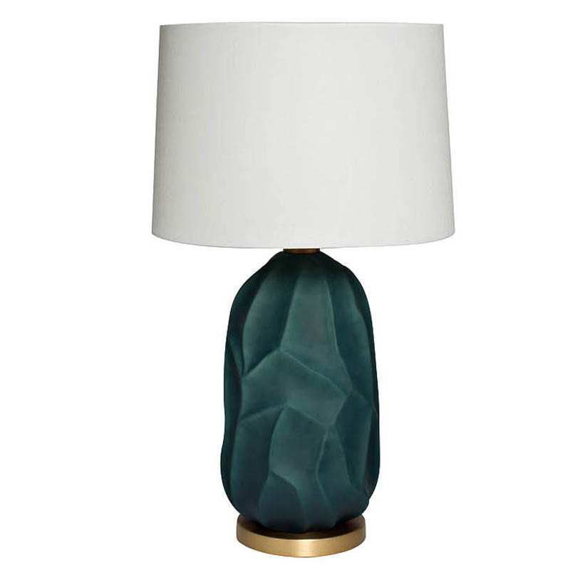 Настольная лампа Birante Table Lamp Малахит Белый Настольная лампа Birante Table Lamp Малахит Белый в Тюмени | Loft Concept
