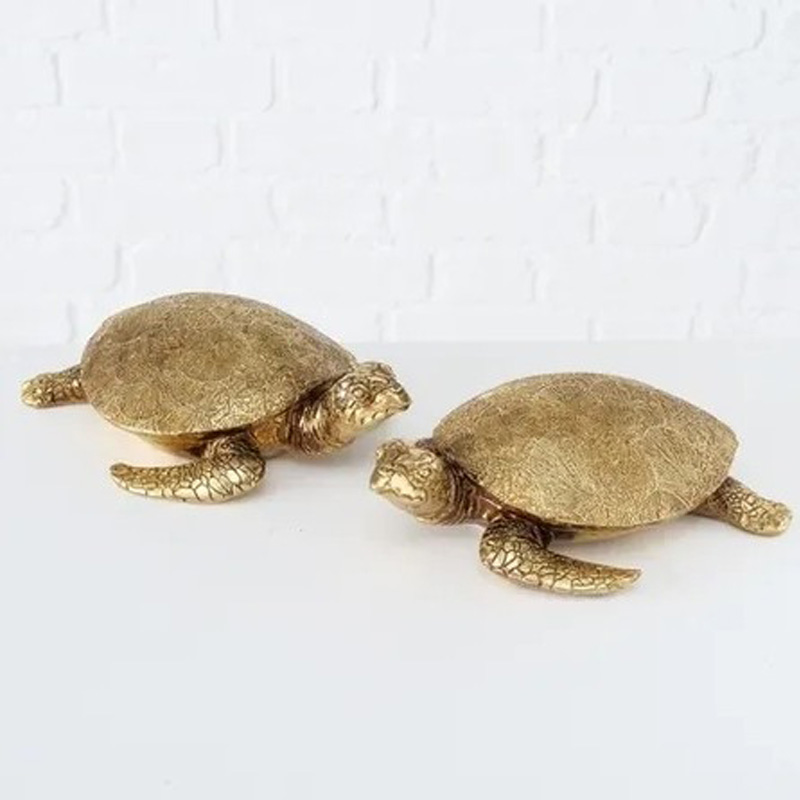 Статуэтка Sea Turtle Золотой Статуэтка Sea Turtle Золотой в Тюмени | Loft Concept