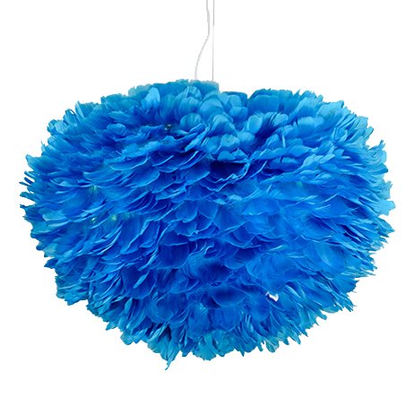Люстра из перьев Plumage Blue Люстра из перьев Plumage Blue в Тюмени | Loft Concept