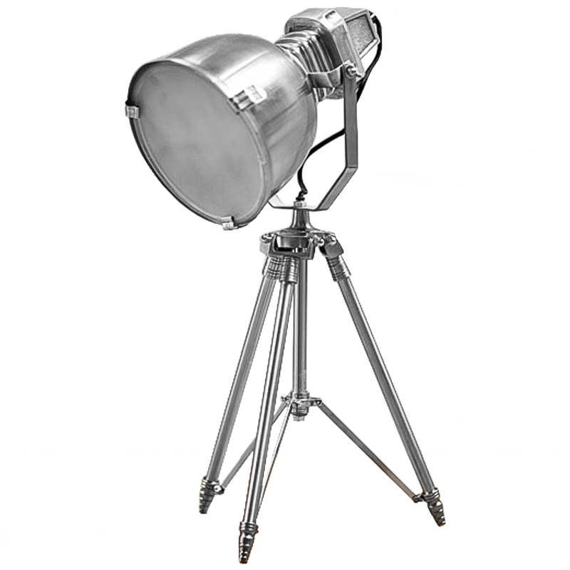 Настольная лампа Enrico Loft Table lamp Белый Хром Настольная лампа Enrico Loft Table lamp Белый Хром в Тюмени | Loft Concept