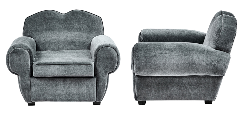 Кресло Braganza Chair Gray Кресло Braganza Chair Gray - Loft-Concept в Тюмени