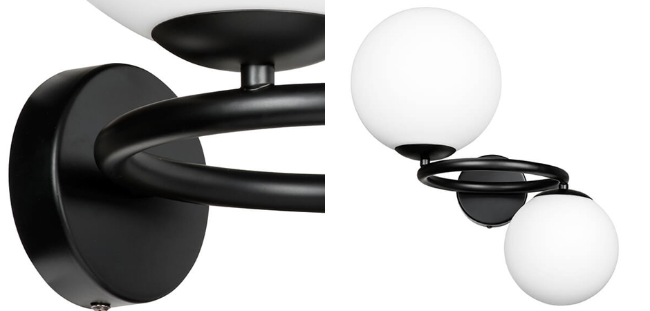 Бра Bubbles on Ring Sconces Black Бра Bubbles on Ring Sconces Black - Loft-Concept в Тюмени