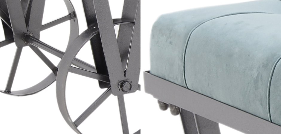 Банкетка Bench Seat Loft blue Банкетка Bench Seat Loft blue - Loft-Concept в Тюмени