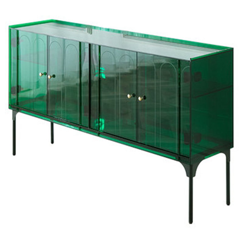 Зеленый комод из акрила Green Acrylic Furniture Chest of Drawers Зеленый Зеленый комод из акрила Green Acrylic Furniture Chest of Drawers Зеленый в Тюмени | Loft Concept