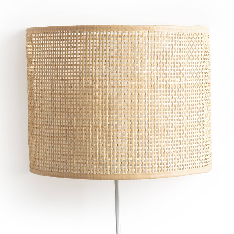 Бра Ottar Wicker Bamboo Cane beige Бежевый Бра Ottar Wicker Bamboo Cane beige Бежевый в Тюмени | Loft Concept