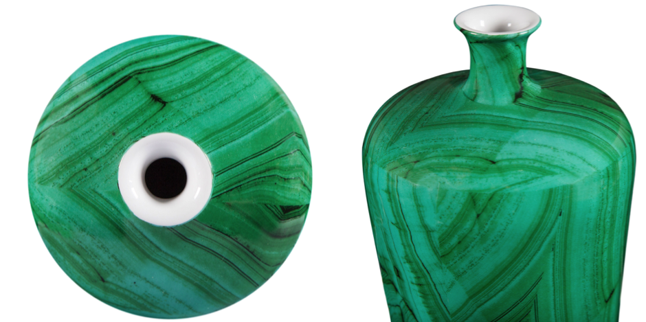 Ваза Malachite Vase flask Ваза Malachite Vase flask - Loft-Concept в Тюмени