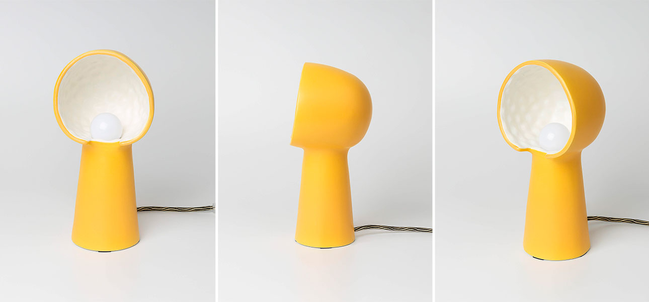 Настольные лампы KENI medium (жёлтый) - фото