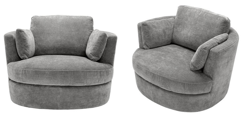 Кресло Eichholtz Chair Clarissa Grey Кресло Eichholtz Chair Clarissa Grey - Loft-Concept в Тюмени