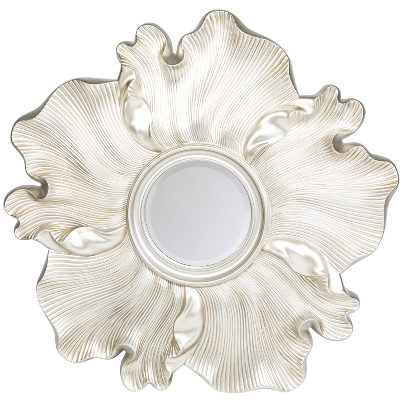 Зеркало Silver Flower Mirror Зеркало Серебряный Зеркало Silver Flower Mirror Зеркало Серебряный в Тюмени | Loft Concept