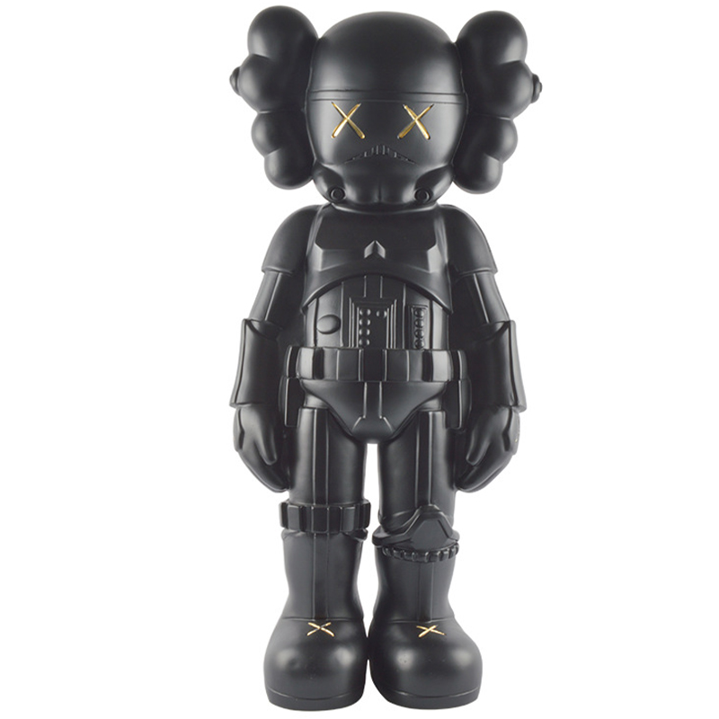 Статуэтка KAWS Black Soldier Gold X Черный Золотой Статуэтка KAWS Black Soldier Gold X Черный Золотой в Тюмени | Loft Concept
