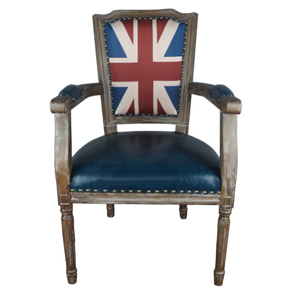Кресло Union Jack Square Pattern Кресло Union Jack Square Pattern в Тюмени | Loft Concept