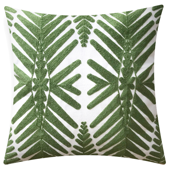 Декоративная подушка Green Ornament #1 Декоративная подушка Green Ornament #1 в Тюмени | Loft Concept