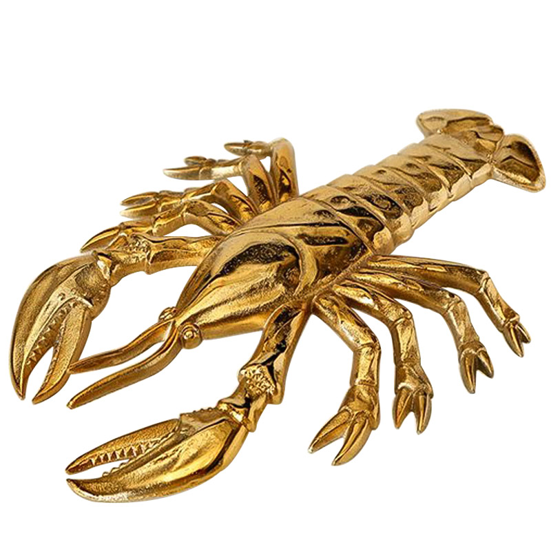 Статуэтка Golden Crayfish Золотой Статуэтка Golden Crayfish Золотой в Тюмени | Loft Concept