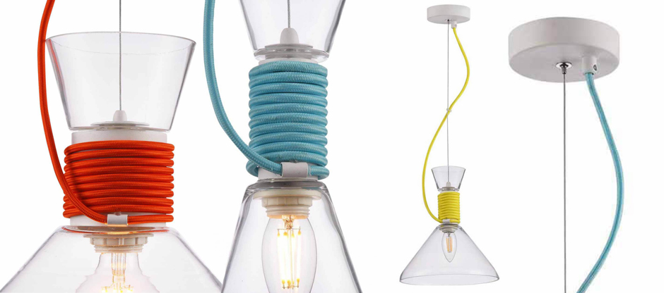 Подвесной Светильник Lamp With Multi-Colored Ropes Подвесной Светильник Lamp With Multi-Colored Ropes - Loft-Concept в Тюмени