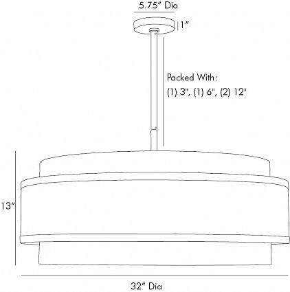 Люстра Arteriors UTTERSON CHANDELIER Люстра Arteriors UTTERSON CHANDELIER в Тюмени