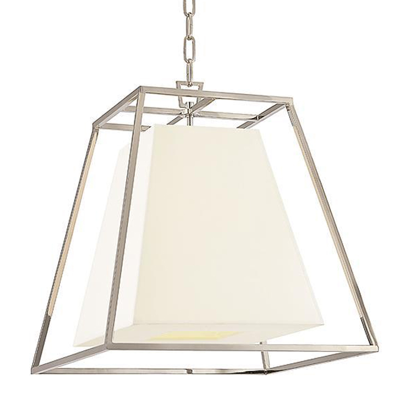 Люстра Geerte Chandelier nickel Никель Белый Люстра Geerte Chandelier nickel Никель Белый в Тюмени | Loft Concept