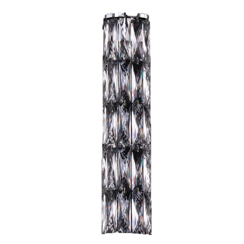 Бра Crystal Regena Chrome Wall Lamp 5 Хром Прозрачный (Transparent) Бра Crystal Regena Chrome Wall Lamp 5 Хром Прозрачный (Transparent) в Тюмени | Loft Concept