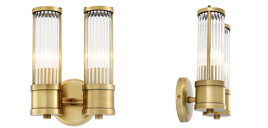 Бра Wall Lamp Claridges Dual Brass - Loft-Concept в Тюмени